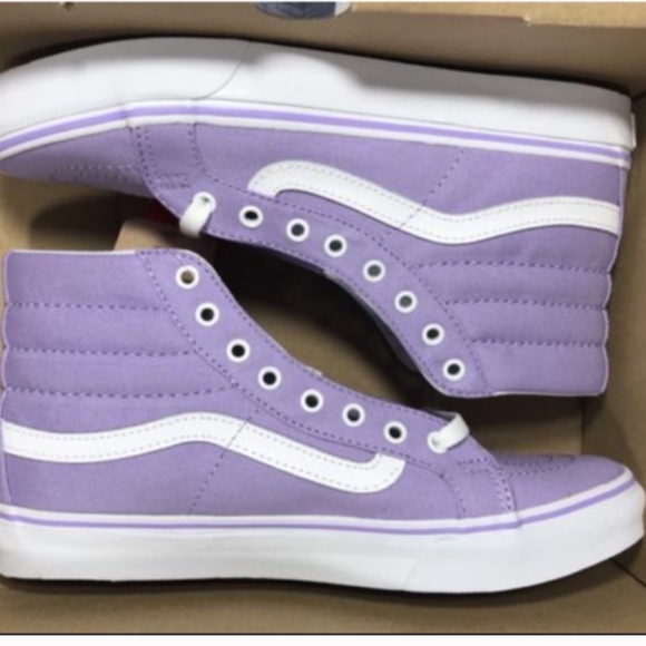 Vans | Shoes | Vans Sk8hi Slim Lavender True White Shoes | Poshmark شعار اليونايتد Vans | Shoes | Vans Sk8hi Slim Lavender True White Shoes | Poshmark شعار اليونايتد